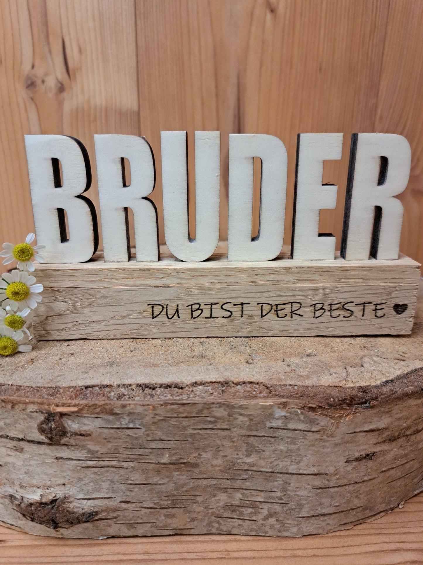 Geschenkidee für den Bruder - "Du bist der Beste"
