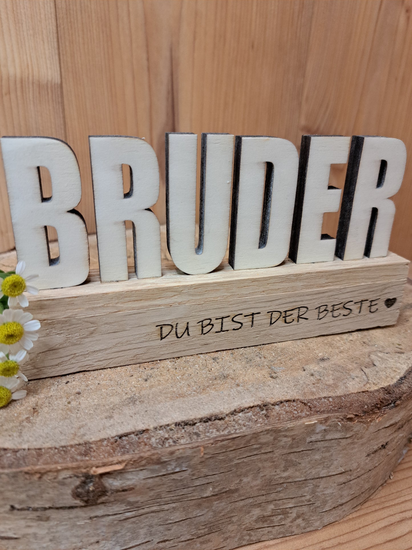 Geschenkidee für den Bruder - "Du bist der Beste"