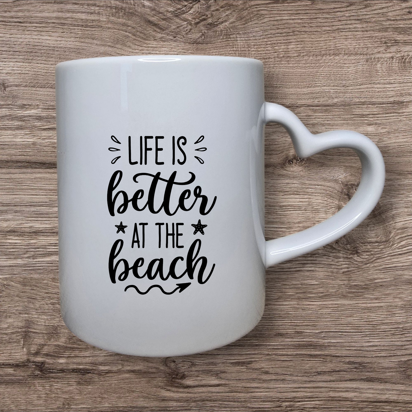 Tasse „Life is better at the beach“