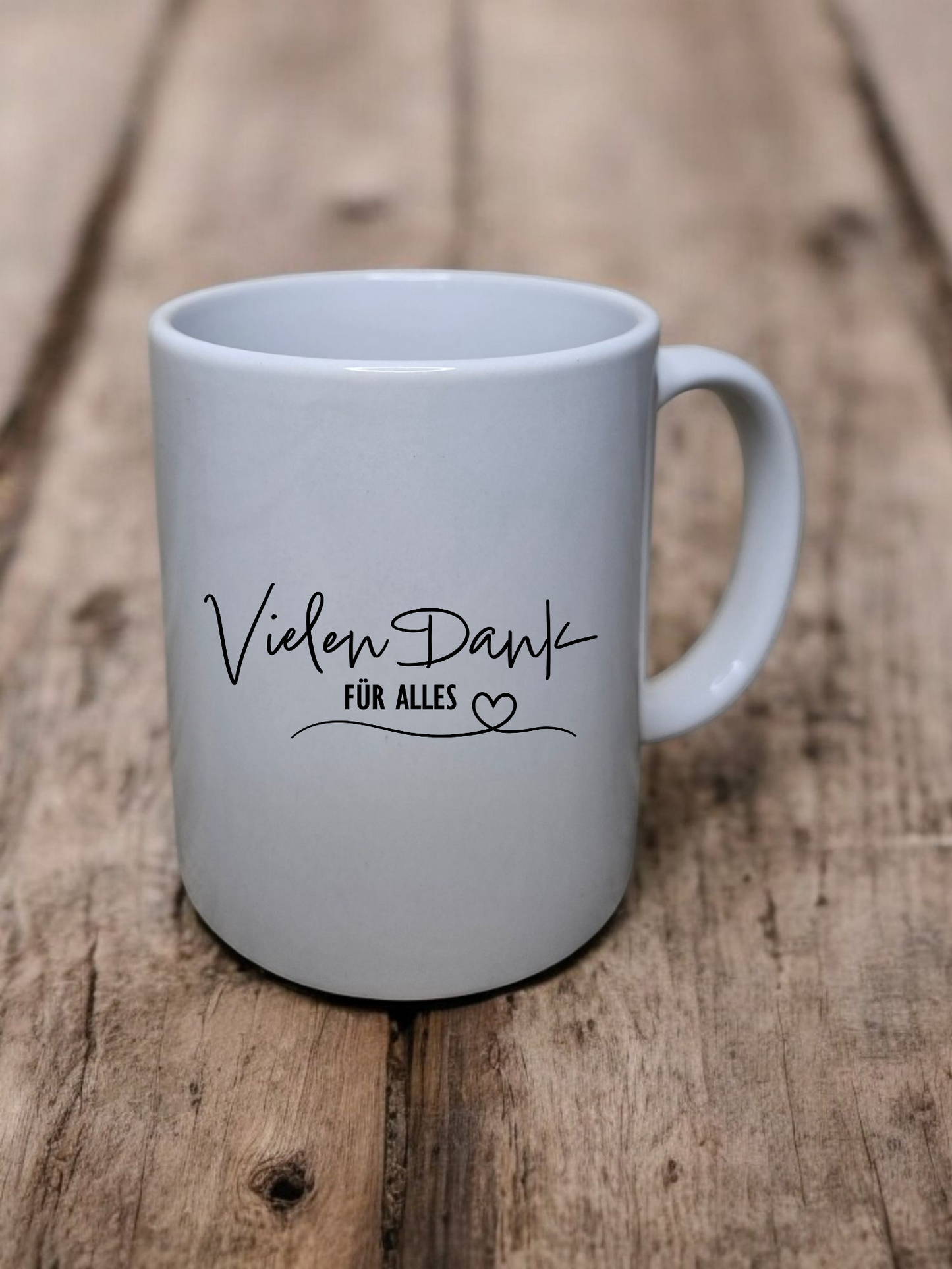 Tasse - " Vielen Dank für alles"