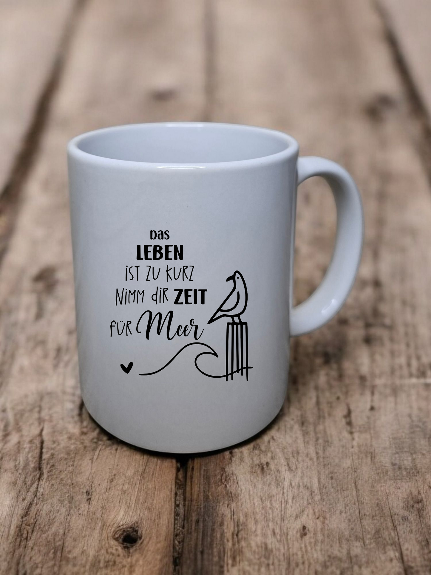 Tasse „Nimm dir Zeit für Meer“