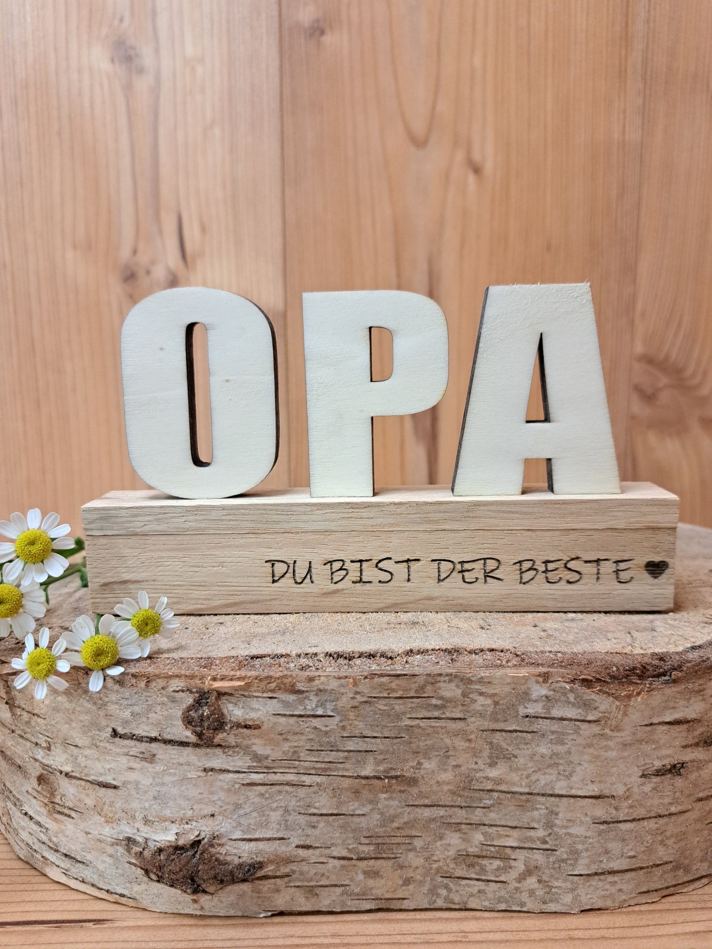 Geschenkidee für Opa - "Du bist der Beste"