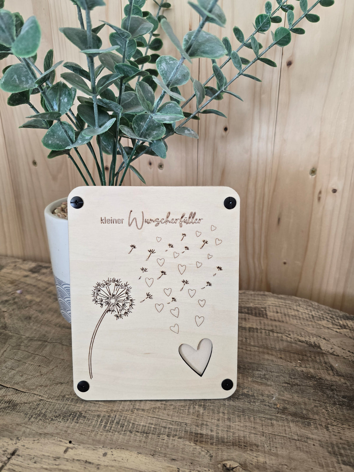 Gutschein „Kleiner Wunscherfüller“ – handgemacht mit Liebe