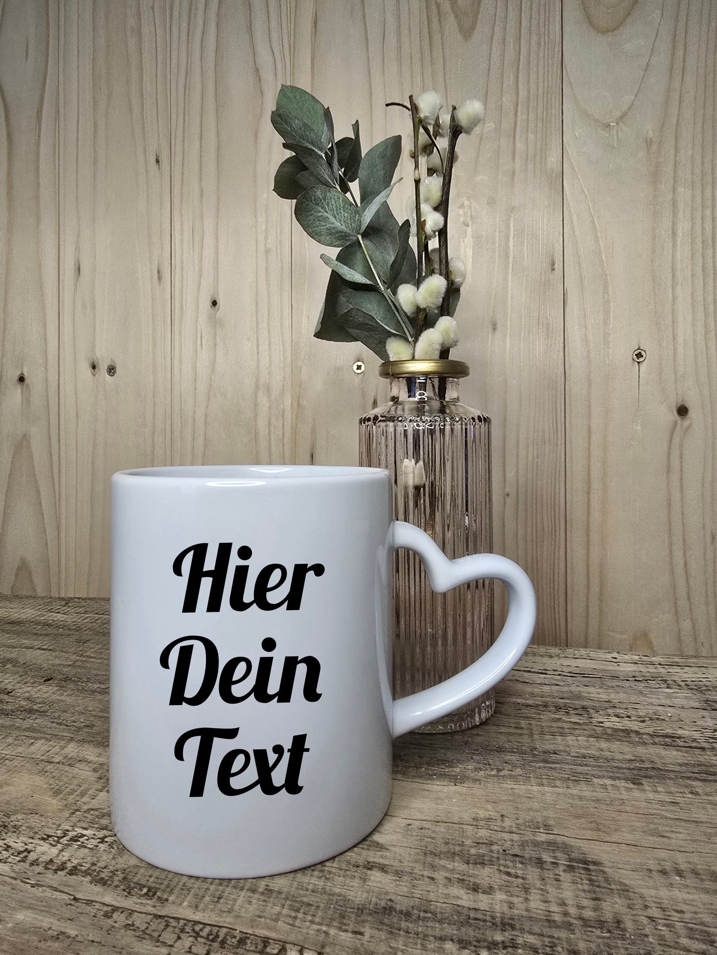 Personalisierte Tasse – Dein Text hier auf der Tasse
