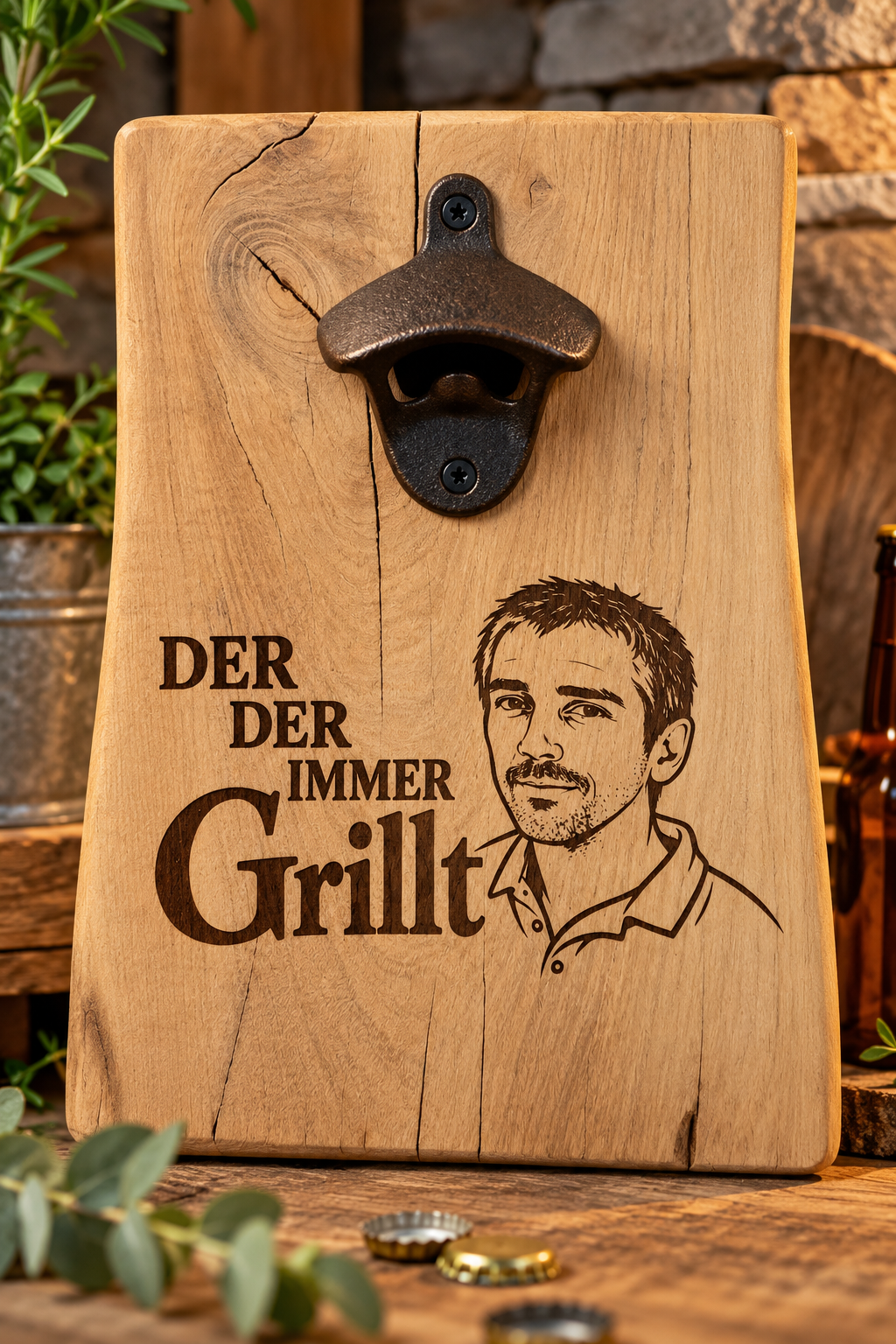 Personalisierter Wandöffner mit deinem eigenen Bild 