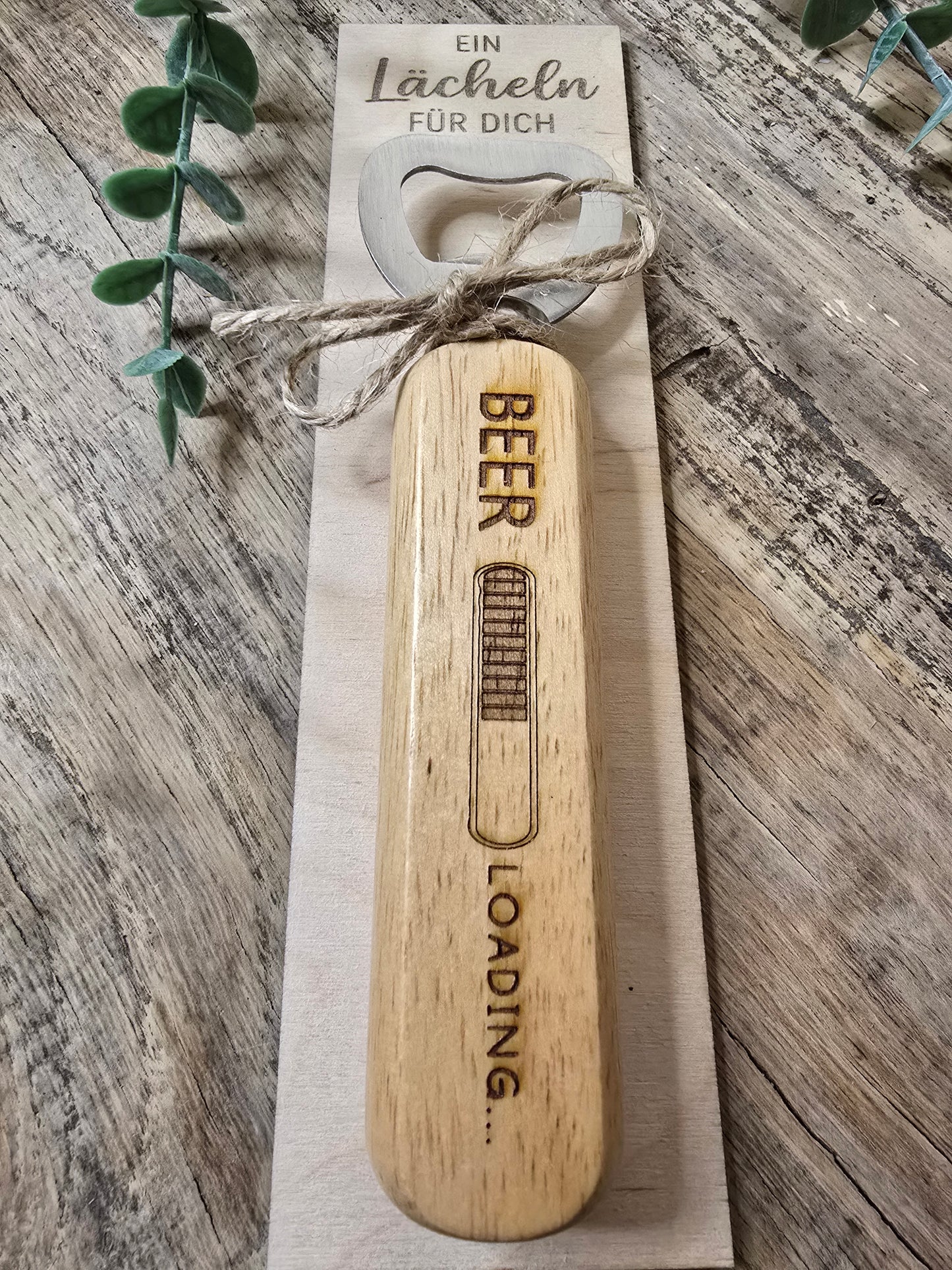 Ein Lächeln für dich – Bieröffner „Beer Loading“