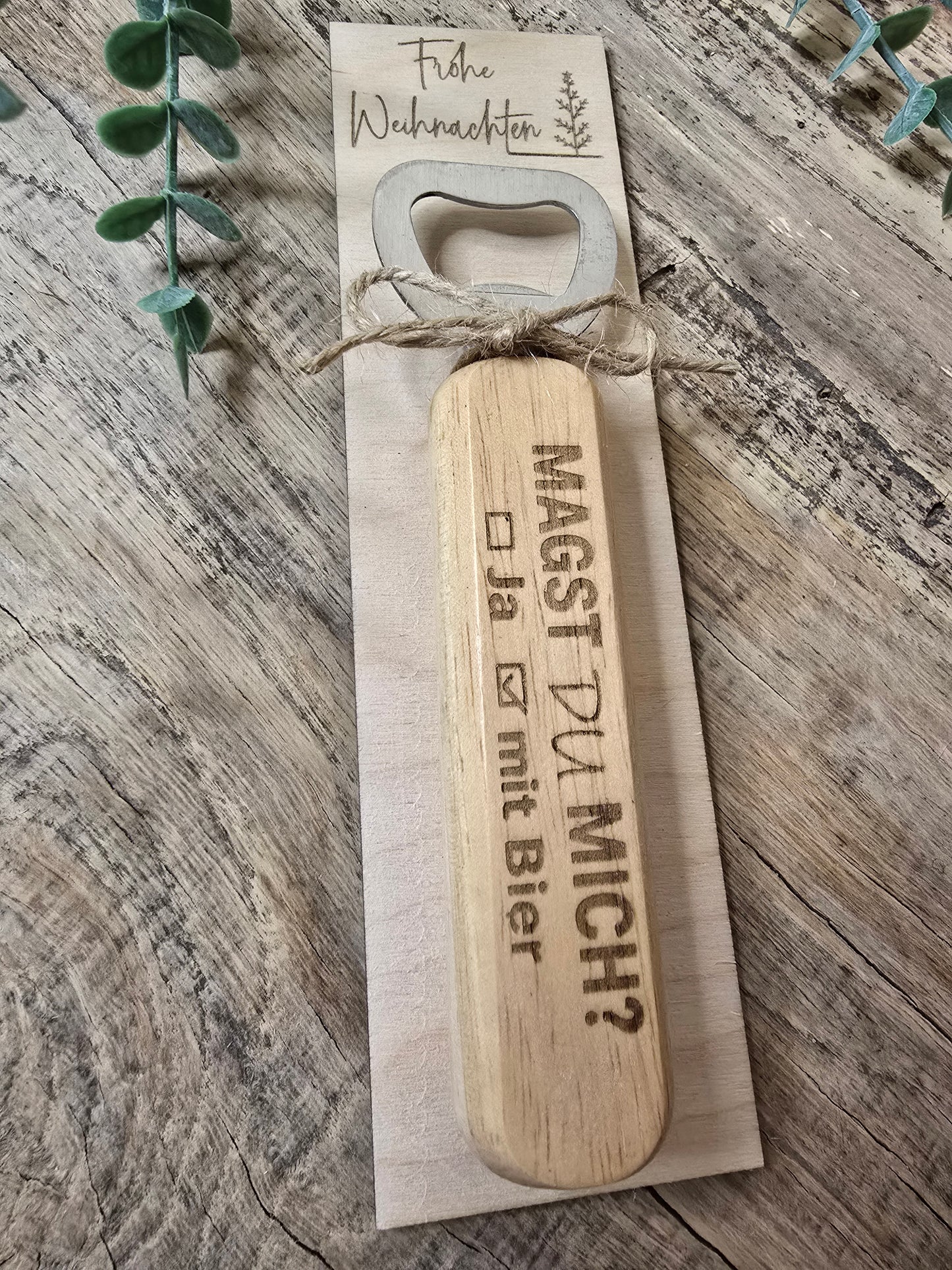 Weihnachts-Bieröffner „Magst du mich?“ – Das perfekte kleine Geschenk mit Humor