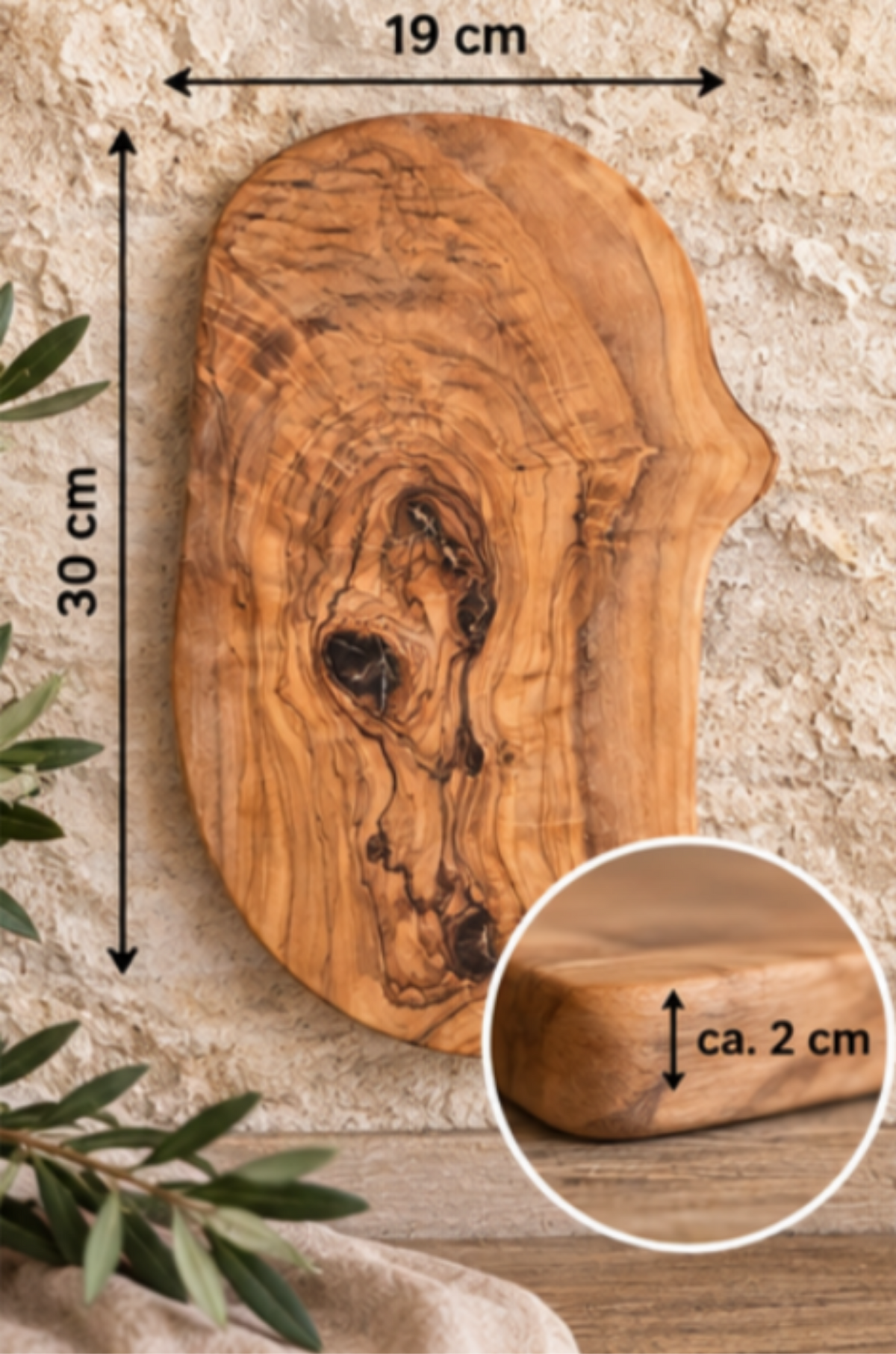 Ein echtes Einzelstück aus der Natur – auf Wunsch ganz persönlich für dich graviert.