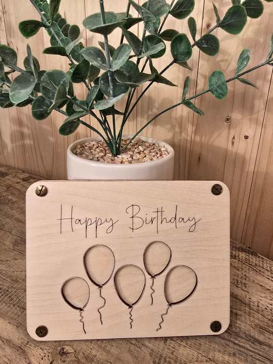 Gutschein „Happy Birthday“ – humorvoll & handgemacht